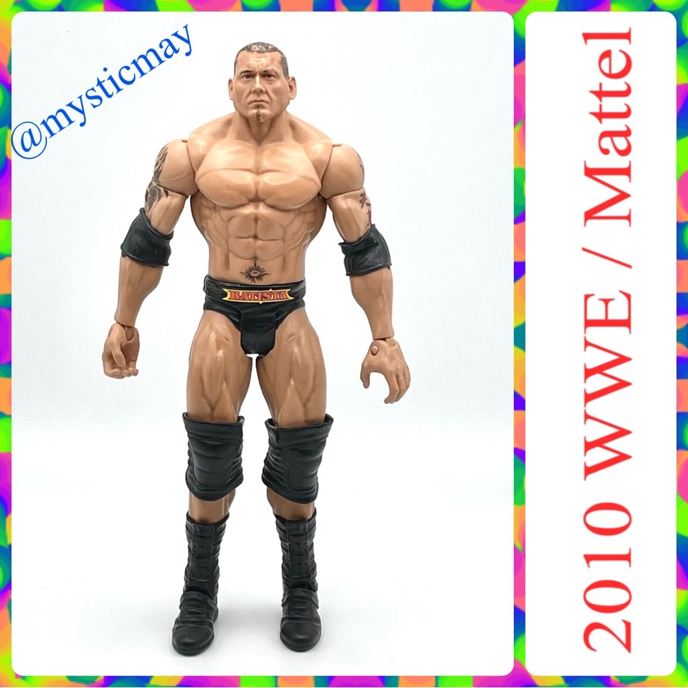 2010 WWE / Mattel DAVE The Animal BATISTA Wrestling Action Figure WWF